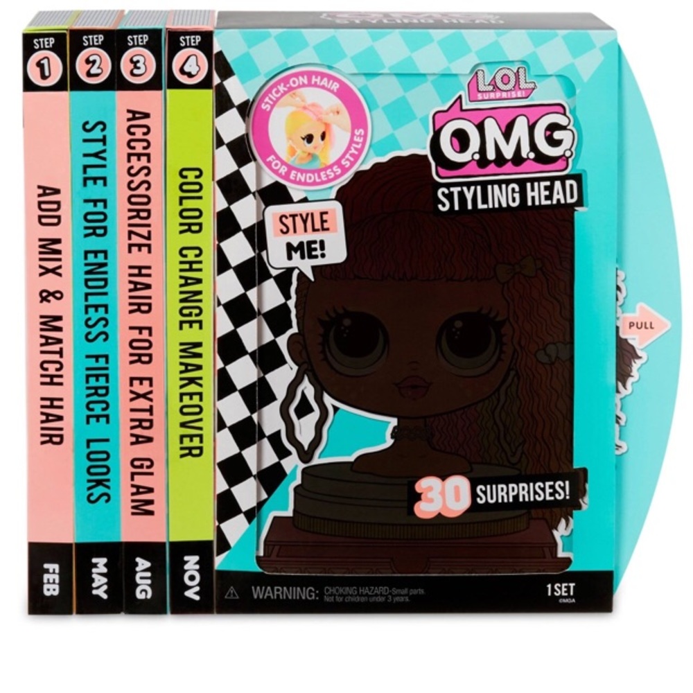 NIB L.O.L. Surprise! O.M.G. Styling Head
